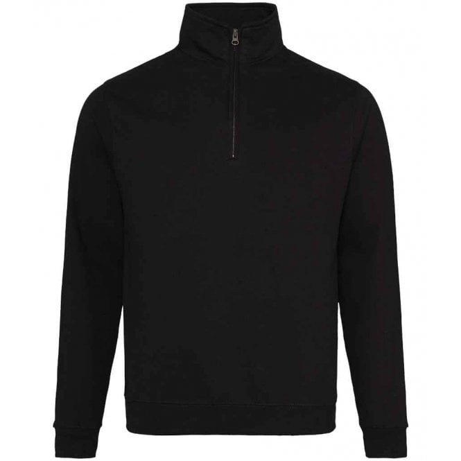 Just Hoods AWDis Sophomore Zip Neck Sweatshirt