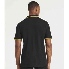 AWDis Stretch Tipped Piqué Polo Shirt