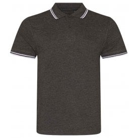 AWDis Stretch Tipped Piqué Polo Shirt