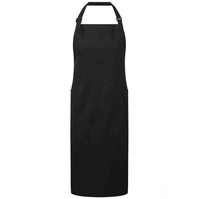 Premier  Recycled Polyester and Fairtrade Organic Cotton Bib Apron