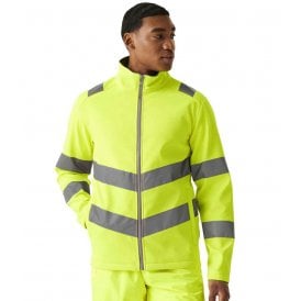 Regatta High Visibility Pro Contract Ablaze Soft Shell Jacket