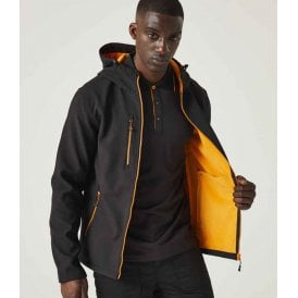 Regatta Navigate Two Layer Hooded Soft Shell Jacket