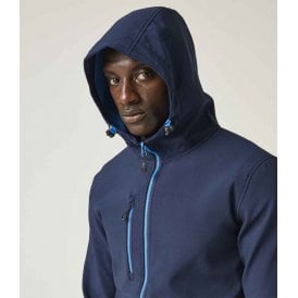 Regatta Navigate Two Layer Hooded Soft Shell Jacket