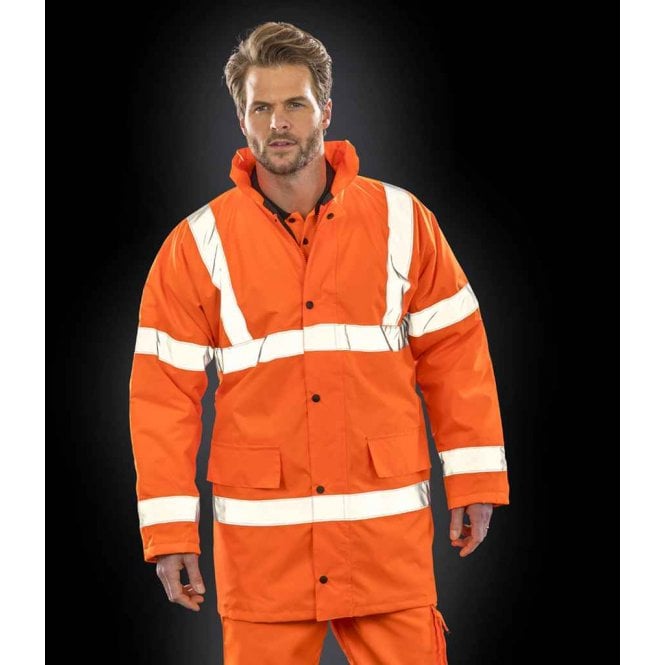 Result Core  Hi-Vis Motorway Coat