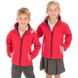Result Core Kids TX Performance Hooded Soft Shell Jacket