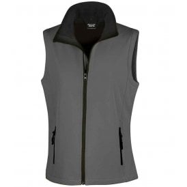 Result Core Ladies Printable Soft Shell Bodywarmer