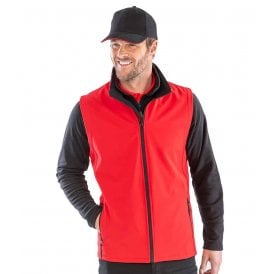 Result Core Printable Soft Shell Bodywarmer