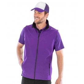 Result Core Printable Soft Shell Bodywarmer