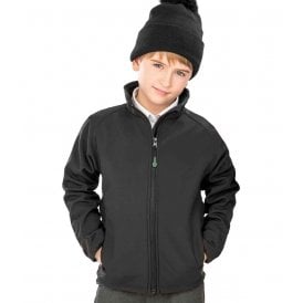 Result Genuine Recycled Kids Two Layer Printable Soft Shell Jacket