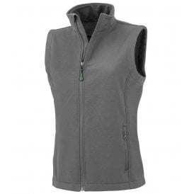 Result Genuine Recycled Ladies Printable Soft Shell Bodywarmer