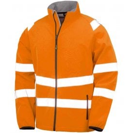 Result Genuine Recycled Printable Safety Soft Shell Jacket