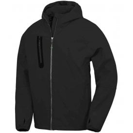Result Recycled Three Layer Printable Hooded Soft Shell Jacket