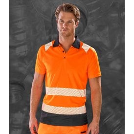 Result Genuine Recycled Safety Polo Shirt