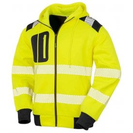 Result Genuine Recycled Safety Zip Hoodie
