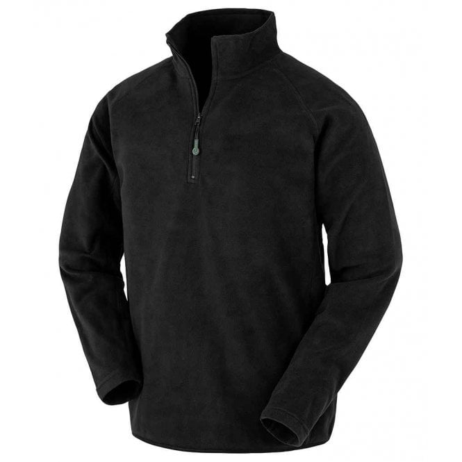 Result Genuine Recycled  Zip Neck Micro Fleece