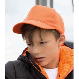 Result Kids Boston 5 Panel Printers Cap