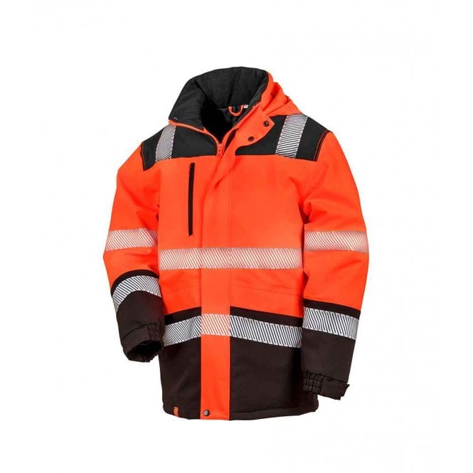 Result Safe-Guard  Extreme Tech Printable Soft Shell Safety Jacket