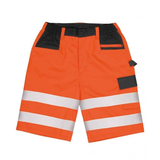 Result Safe-Guard  Hi-Vis Cargo Shorts