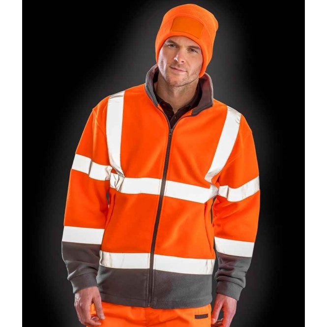 Result Safe-Guard  Hi-Vis Micro Fleece Jacket