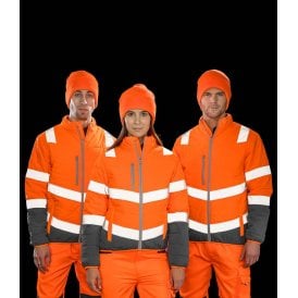 Result Safe-Guard Ladies Soft Safety Jacket