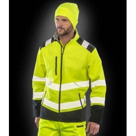 Result Safe-Guard Printable Ripstop Safety Soft Shell Jacket