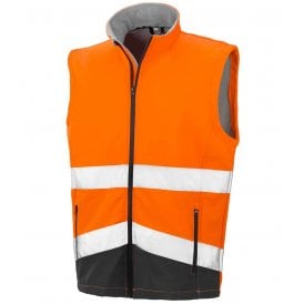 Result Safe-Guard Printable Safety Soft Shell Gilet