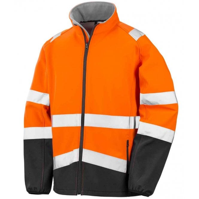 Result Safe-Guard  Printable Safety Soft Shell Jacket