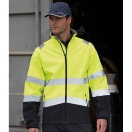 Result Safe-Guard Printable Safety Soft Shell Jacket