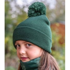 Result Core Kids Pom Pom Beanie