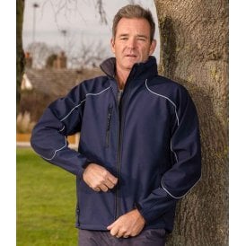 Result Work-Guard Hooded Soft Shell Jacket