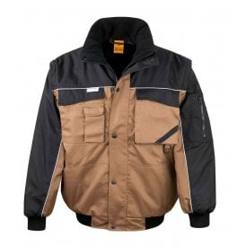 Result Work-Guard Zip Sleeve Heavy Duty Jacket
