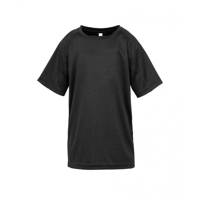 Spiro  Kids Impact Performance Aircool T-Shirt