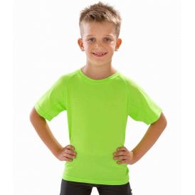 Spiro Kids Impact Performance Aircool T-Shirt