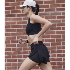 Tombo Ladies Double Layer Sports Shorts