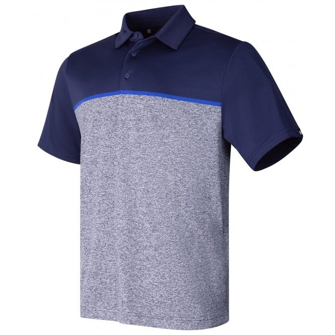 Under Armour Golf UA playoff 3.0 stripe polo LB – edge lit