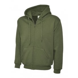 Adults Classic Full Zip Hooded Sweatshirt