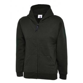 Childrens Classic Full Zip Hooded Sweatshirt