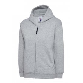 Childrens Classic Full Zip Hooded Sweatshirt