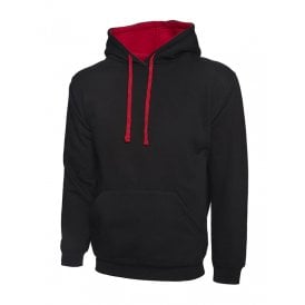 Contrast Hooded Sweatshirt