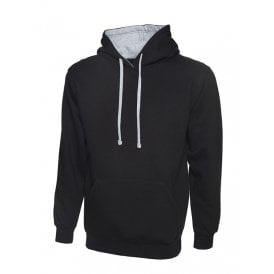 Contrast Hooded Sweatshirt