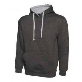 Contrast Hooded Sweatshirt