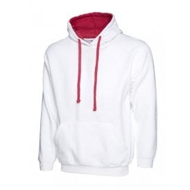 Contrast Hooded Sweatshirt