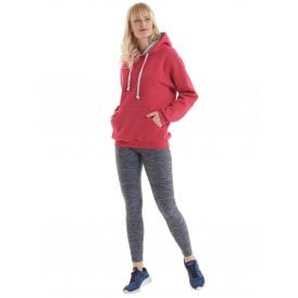 Contrast Hooded Sweatshirt