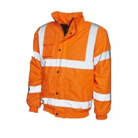 Hi Vis Bomber Jacket