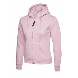 Ladies Classic Full Zip Hooded Sweatshirt