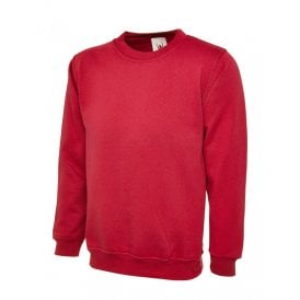 Ladies Deluxe Crew Neck Sweatshirt