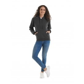 Ladies Deluxe Hooded Sweatshirt