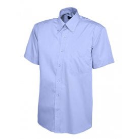 Mens Pinpoint Oxford Half Sleeve Shirt