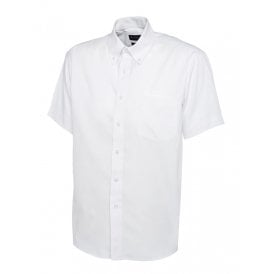 Mens Pinpoint Oxford Half Sleeve Shirt
