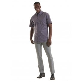 Mens Pinpoint Oxford Half Sleeve Shirt